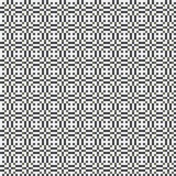 抽象的なクロスパターン生成計算アートイラスト — ストックベクタ