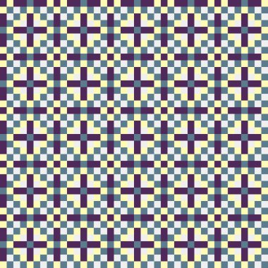 Soyut çapraz desenli üretken hesaplama sanatı çizimi