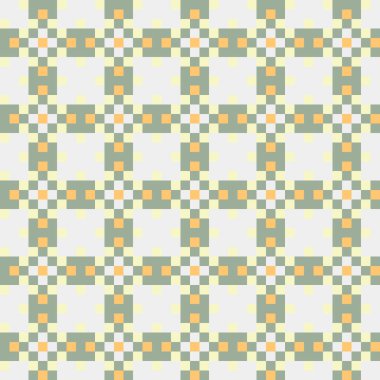 Soyut çapraz desenli üretken hesaplama sanatı çizimi