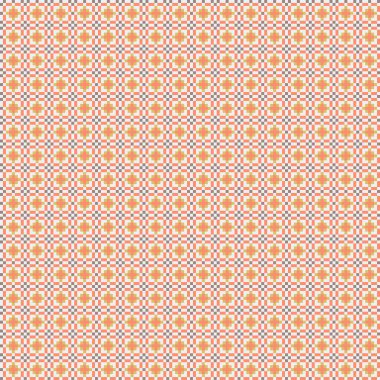 Soyut çapraz desenli üretken hesaplama sanatı çizimi