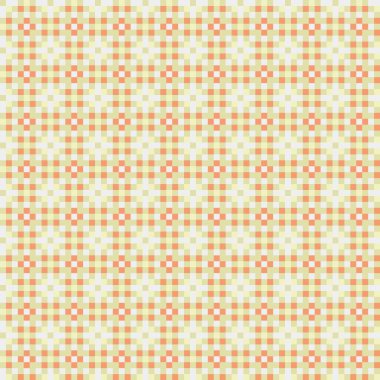 Soyut çapraz desenli üretken hesaplama sanatı çizimi