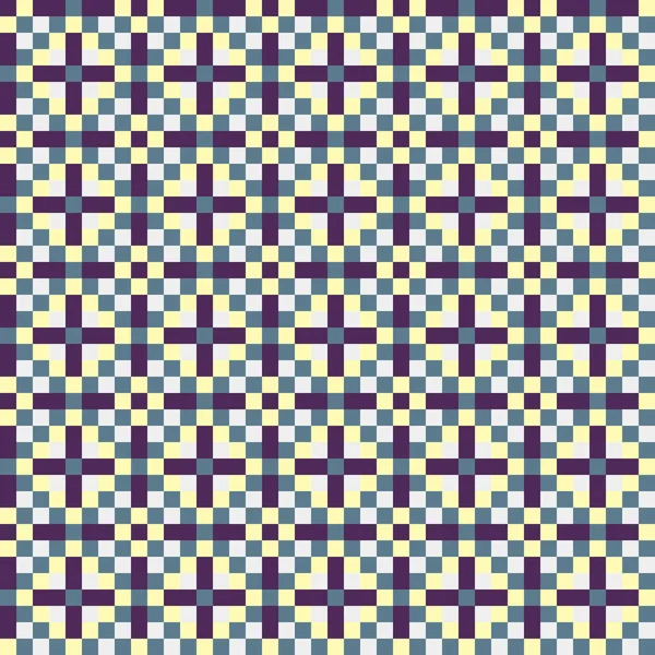 Soyut çapraz desenli üretken hesaplama sanatı çizimi