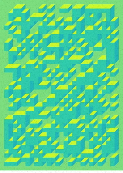 stock vector Implementation of Edward Zajec's Il Cubo from 1971. Essentially a Truchet tile set of 8 tiles and rules for placement art illustration