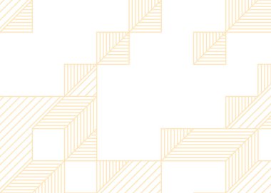 Edward Zajec 'in 1971' deki Il Cubo 'sunun uygulanması. Esasen 8 taştan oluşan bir Truchet fayans seti ve yerleştirme sanatı illüstrasyonu için kurallar