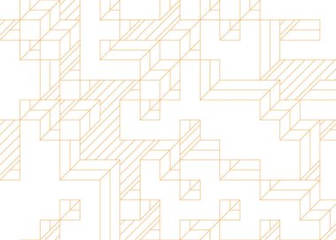 1999 'da Edward Zajec II Cubo' nun 1971 'de uygulanması. Esasen 8 taştan oluşan bir Truchet fayans seti ve yerleştirme sanatı illüstrasyonu için kurallar.