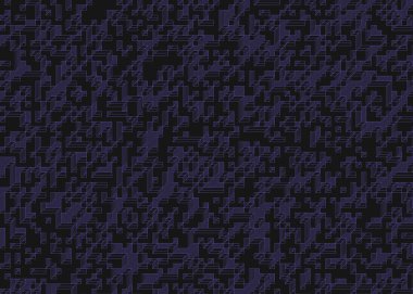 Edward Zajec 'in 1971' deki Il Cubo 'sunun uygulanması. Esasen 8 taştan oluşan bir Truchet fayans seti ve yerleştirme sanatı illüstrasyonu için kurallar