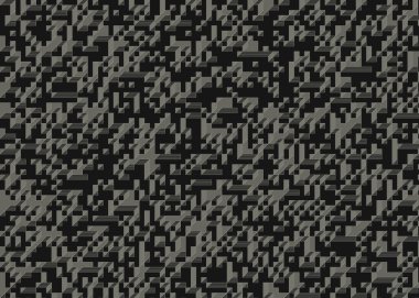 1999 'da Edward Zajec II Cubo' nun 1971 'de uygulanması. Esasen 8 taştan oluşan bir Truchet fayans seti ve yerleştirme sanatı illüstrasyonu için kurallar.