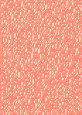 Edward Zajec 'in 1971' deki Il Cubo 'sunun uygulanması. Esasen 8 taştan oluşan bir Truchet fayans seti ve yerleştirme sanatı illüstrasyonu için kurallar