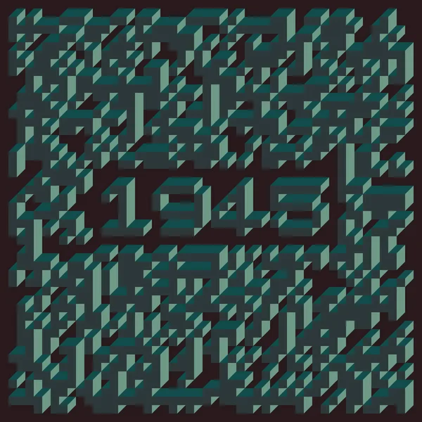 Implementation Edward Zajec Cubo 1971 Essentially Truchet Tile Set Tiles — Image vectorielle