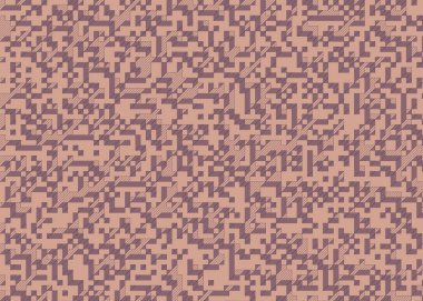 Edward Zajec 'in 1971' deki Il Cubo 'sunun uygulanması. Esasen 8 taştan oluşan bir Truchet fayans seti ve yerleştirme sanatı illüstrasyonu için kurallar