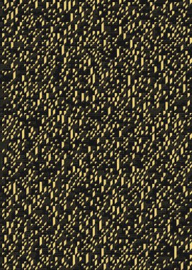 Edward Zajec 'in 1971' deki Il Cubo 'sunun uygulanması. Esasen 8 taştan oluşan bir Truchet fayans seti ve yerleştirme sanatı illüstrasyonu için kurallar