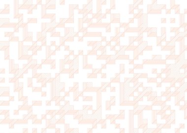 1999 'da Edward Zajec II Cubo' nun 1971 'de uygulanması. Esasen 8 taştan oluşan bir Truchet fayans seti ve yerleştirme sanatı illüstrasyonu için kurallar.