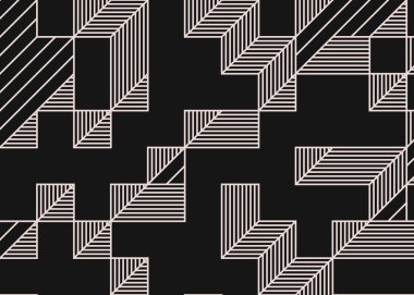 1999 'da Edward Zajec II Cubo' nun 1971 'de uygulanması. Esasen 8 taştan oluşan bir Truchet fayans seti ve yerleştirme sanatı illüstrasyonu için kurallar.