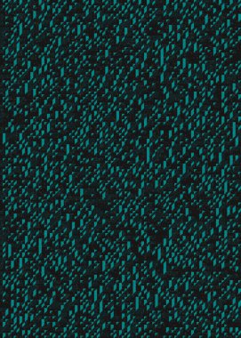 Edward Zajec 'in 1971' deki Il Cubo 'sunun uygulanması. Esasen 8 taştan oluşan bir Truchet fayans seti ve yerleştirme sanatı illüstrasyonu için kurallar