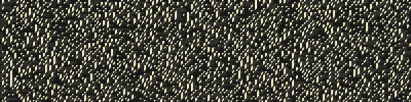 Edward Zajec 'in 1971' deki Il Cubo 'sunun uygulanması. Esasen 8 taştan oluşan bir Truchet fayans seti ve yerleştirme sanatı illüstrasyonu için kurallar