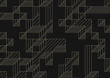 1999 'da Edward Zajec II Cubo' nun 1971 'de uygulanması. Esasen 8 taştan oluşan bir Truchet fayans seti ve yerleştirme sanatı illüstrasyonu için kurallar.