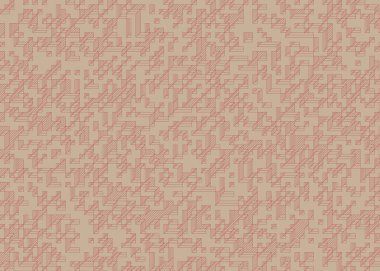 Edward Zajec 'in 1971' deki Il Cubo 'sunun uygulanması. Esasen 8 taştan oluşan bir Truchet fayans seti ve yerleştirme sanatı illüstrasyonu için kurallar