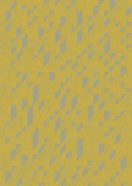 Edward Zajec 'in 1971' deki Il Cubo 'sunun uygulanması. Esasen 8 taştan oluşan bir Truchet fayans seti ve yerleştirme sanatı illüstrasyonu için kurallar