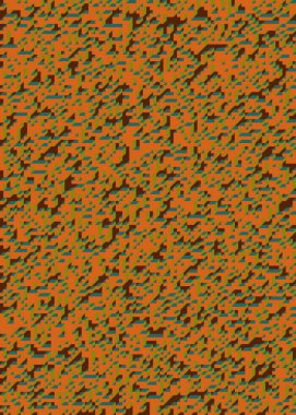 Edward Zajec 'in 1971' deki Il Cubo 'sunun uygulanması. Esasen 8 taştan oluşan bir Truchet fayans seti ve yerleştirme sanatı illüstrasyonu için kurallar