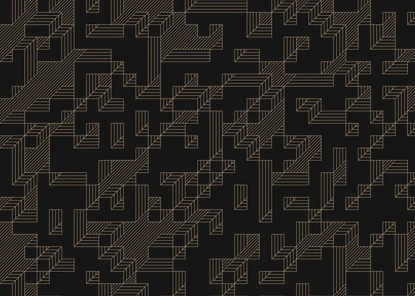 1999 Implementação Edward Zajec Cubo 1971 Essencialmente Conjunto Azulejos Truchet —  Vetores de Stock