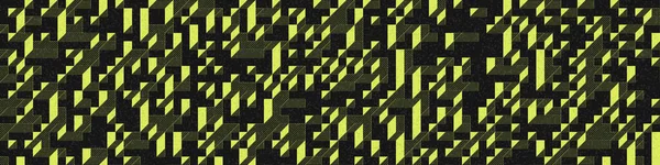 Edward Zajec 'in 1971' deki Il Cubo 'sunun uygulanması. Esasen 8 taştan oluşan bir Truchet fayans seti ve yerleştirme sanatı illüstrasyonu için kurallar