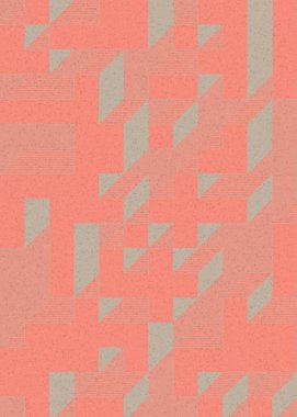 Edward Zajec 'in 1971' deki Il Cubo 'sunun uygulanması. Esasen 8 taştan oluşan bir Truchet fayans seti ve yerleştirme sanatı illüstrasyonu için kurallar