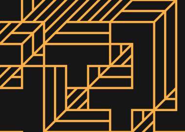 1999 'da Edward Zajec II Cubo' nun 1971 'de uygulanması. Esasen 8 taştan oluşan bir Truchet fayans seti ve yerleştirme sanatı illüstrasyonu için kurallar.