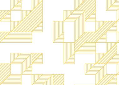 1999 'da Edward Zajec II Cubo' nun 1971 'de uygulanması. Esasen 8 taştan oluşan bir Truchet fayans seti ve yerleştirme sanatı illüstrasyonu için kurallar.