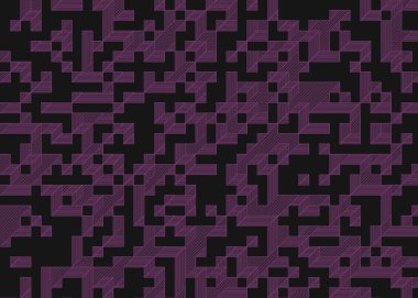 1999 'da Edward Zajec II Cubo' nun 1971 'de uygulanması. Esasen 8 taştan oluşan bir Truchet fayans seti ve yerleştirme sanatı illüstrasyonu için kurallar.