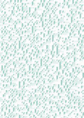 Edward Zajec 'in 1971' deki Il Cubo 'sunun uygulanması. Esasen 8 taştan oluşan bir Truchet fayans seti ve yerleştirme sanatı illüstrasyonu için kurallar