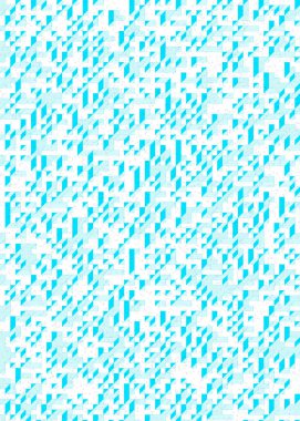 Edward Zajec 'in 1971' deki Il Cubo 'sunun uygulanması. Esasen 8 taştan oluşan bir Truchet fayans seti ve yerleştirme sanatı illüstrasyonu için kurallar