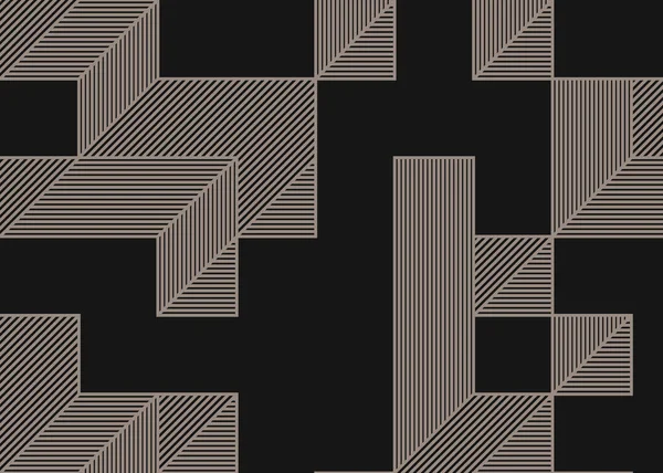 自1971年起实施Edward Zajec Cubo 基本上是一套8块的斜纹瓷砖和放置艺术图解的规则 — 图库矢量图片