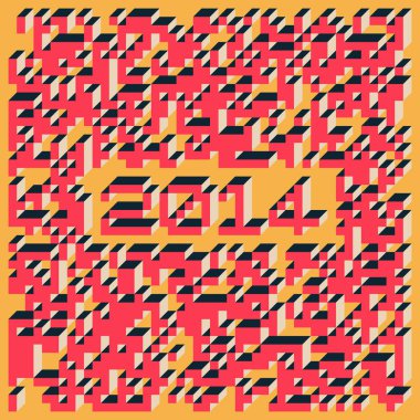 1958 'de Edward Zajec II Cubo' nun 1971 'de uygulanması. Esasen 8 taştan oluşan bir Truchet fayans seti ve yerleştirme sanatı illüstrasyonu için kurallar.