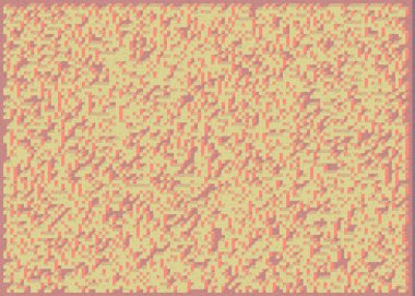 Edward Zajec 'in 1971' deki Il Cubo 'sunun uygulanması. Esasen 8 taştan oluşan bir Truchet fayans seti ve yerleştirme sanatı illüstrasyonu için kurallar