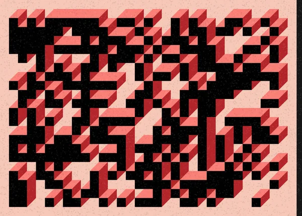 Implementation Edward Zajec Cubo 1971 Essentially Truchet Tile Set Tiles — Image vectorielle