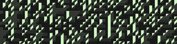 1971年からエドワード ザジャス キューボ の実装 基本的に配置アートイラストのための8つのタイルとルールのTruchetタイルセット — ストックベクタ