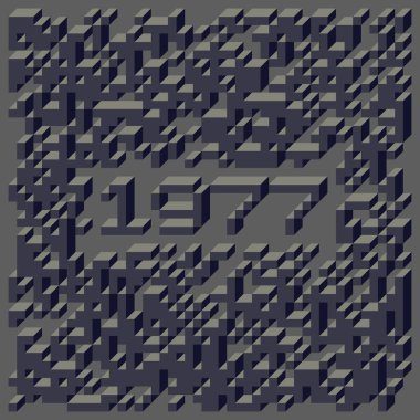 1958 'de Edward Zajec II Cubo' nun 1971 'de uygulanması. Esasen 8 taştan oluşan bir Truchet fayans seti ve yerleştirme sanatı illüstrasyonu için kurallar.