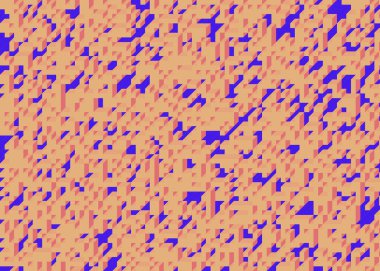 Edward Zajec 'in 1971' deki Il Cubo 'sunun uygulanması. Esasen 8 taştan oluşan bir Truchet fayans seti ve yerleştirme sanatı illüstrasyonu için kurallar