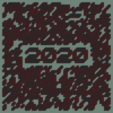 1958 'de Edward Zajec II Cubo' nun 1971 'de uygulanması. Esasen 8 taştan oluşan bir Truchet fayans seti ve yerleştirme sanatı illüstrasyonu için kurallar.