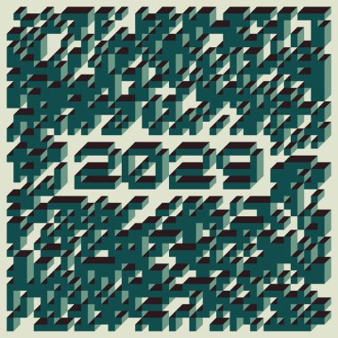 1958 'de Edward Zajec II Cubo' nun 1971 'de uygulanması. Esasen 8 taştan oluşan bir Truchet fayans seti ve yerleştirme sanatı illüstrasyonu için kurallar.