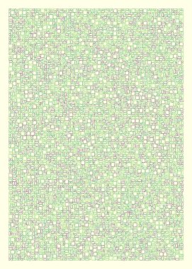 Ofset Quad üretken sanat arkaplan çizimi