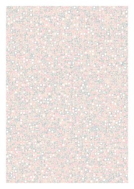 Ofset Quad üretken sanat arkaplan çizimi