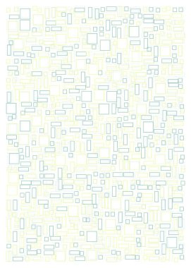 Ofset Quad üretken sanat arkaplan çizimi