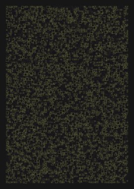 Ofset Quad üretken sanat arkaplan çizimi