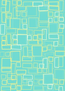 Ofset Quad üretken sanat arkaplan çizimi