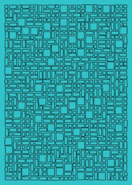 Ofset Quad üretken sanat arkaplan çizimi
