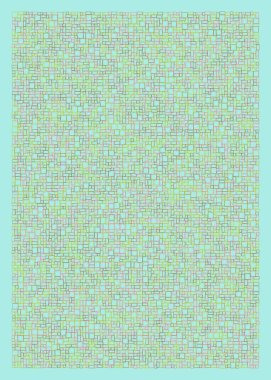 Ofset Quad üretken sanat arkaplan çizimi