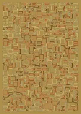 Ofset Quad üretken sanat arkaplan çizimi