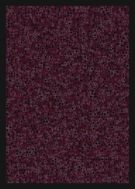 Ofset Quad üretken sanat arkaplan çizimi