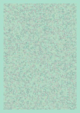 Ofset Quad üretken sanat arkaplan çizimi